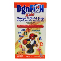 DGN Fish Kids Omega 3 Balık Yağı