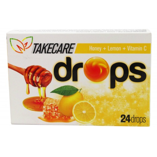 TakeCare Honey + Lemon + Vitamin C Drops
